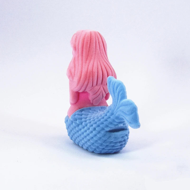 Mermaid Shaped Jewelry Packaging Box Earring Ring Necklace Organizer Gift Lovely Jewelry Gift Box Christmas Party Gift Case
