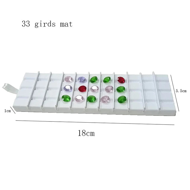 Wholesale Jewelry Gem Display Box Case Loose Diamond Storage Tool Coin Jar Show Tray Gem Pot Gemstone Organizer Holder Container