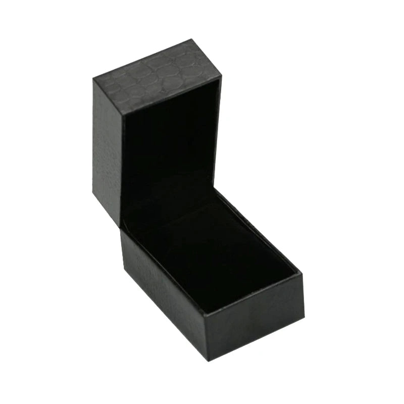 Jewelry Storage Box Crocodile Pattern Filled Leather Paper Flip Watch Packaging Gift Box Bracelet Collection Box