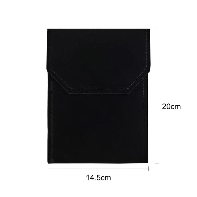 Jewelry Roll Up Bag Organizer Soft Velvet Travel Bags Necklace Earrings Ring Bracelet Carrier Storage Case Bangle Watch Lagerung