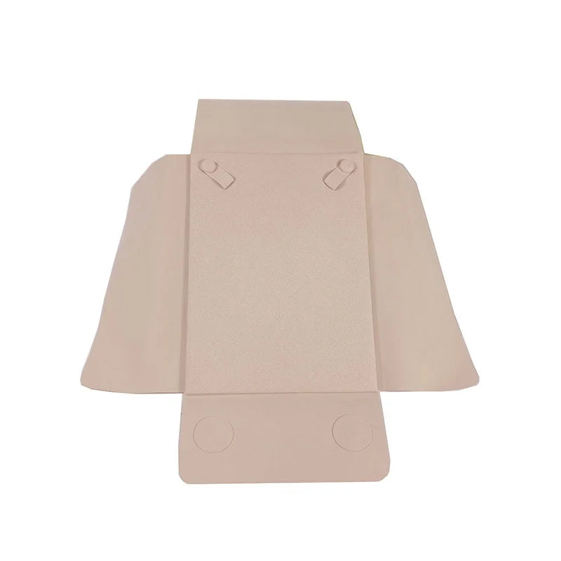 Microfiber Jewelry Display Pouch Pearl Neckalce Organizer Chain Storage Bag for Exhibition Green Blue Brown Available