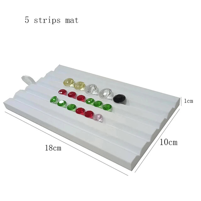 Wholesale Jewelry Gem Display Box Case Loose Diamond Storage Tool Coin Jar Show Tray Gem Pot Gemstone Organizer Holder Container
