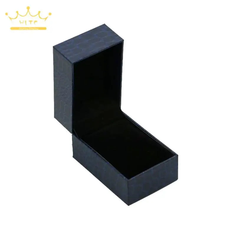 Jewelry Storage Box Crocodile Pattern Filled Leather Paper Flip Watch Packaging Gift Box Bracelet Collection Box