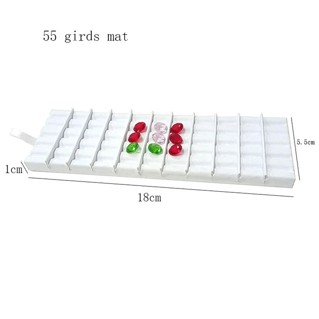 Wholesale Jewelry Gem Display Box Case Loose Diamond Storage Tool Coin Jar Show Tray Gem Pot Gemstone Organizer Holder Container
