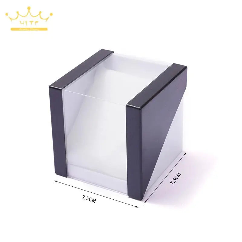 Black and White Transparent Acrylic Visual Watch Packaging Box Bracelet Display Rack Counter Storage Display Box