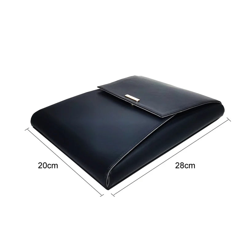 luxurious Leather Necklace Storage Bag Exhibitor Jewelry Organizer Pouch Luxurious Pearl Necklace Collection Bags