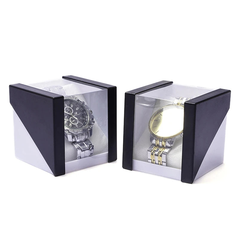 Black and White Transparent Acrylic Visual Watch Packaging Box Bracelet Display Rack Counter Storage Display Box