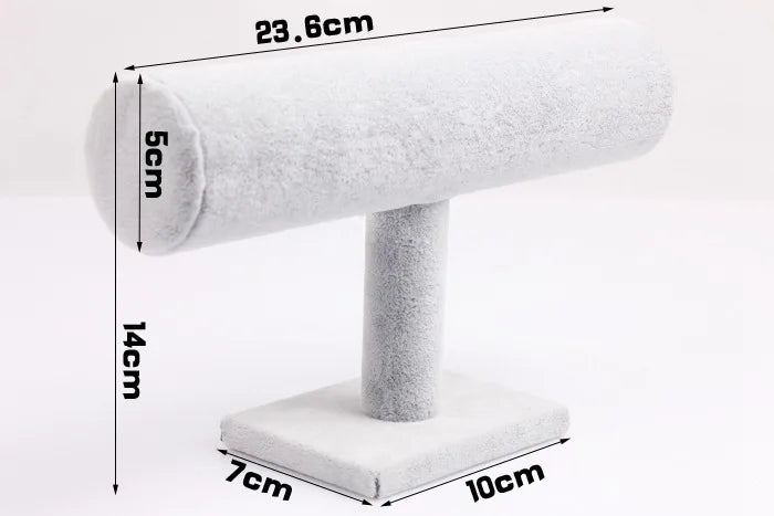 Jewelry Chain Hairband Watch Necklace Bracelet Display Stand Rack Holder T-Bar Bracelet Display Stand Holder Watch Display
