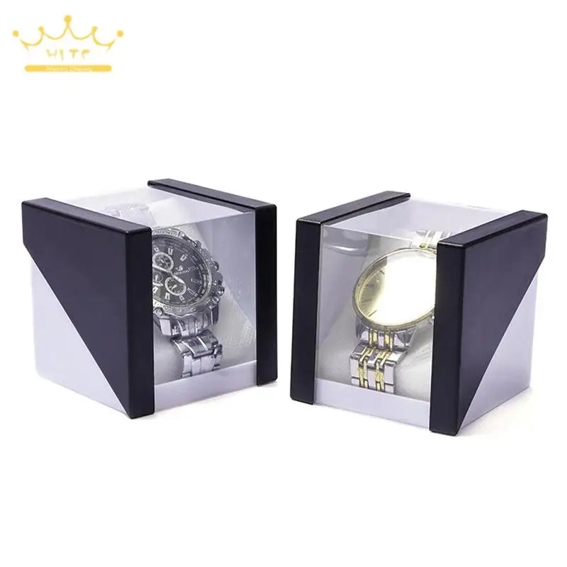 Black and White Transparent Acrylic Visual Watch Packaging Box Bracelet Display Rack Counter Storage Display Box