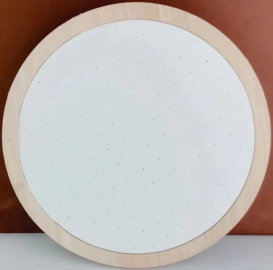 Wood Round Earrings Ring Display Tray for Jewelry Store 92 Solts Ring Storage Plat Personal Jewelry Holder Organizer