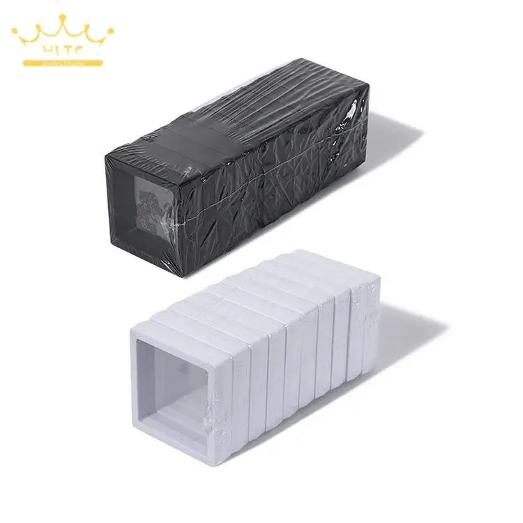 Bracelet Packaging Box 3D Pe Film Gemstone Membrane Display Holder Earring Ring Storage Case Jewelry Stand Floating Frame