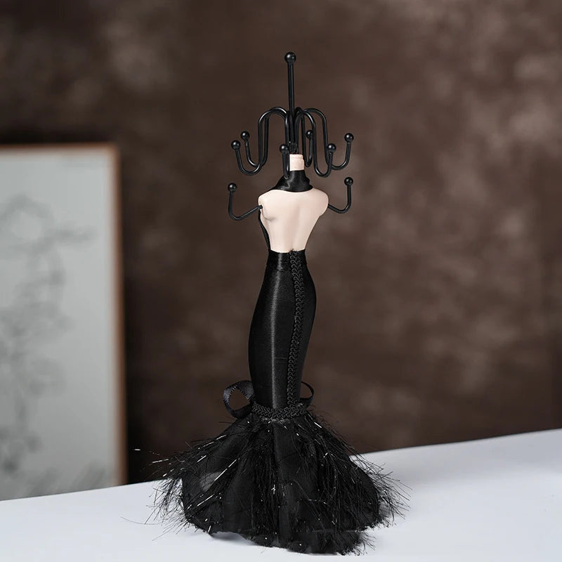 Luxury Showcase Props Beautiful Ornaments Earrings Rings Display Organizer Rack Bracelets Necklaces Jewelry Holder
