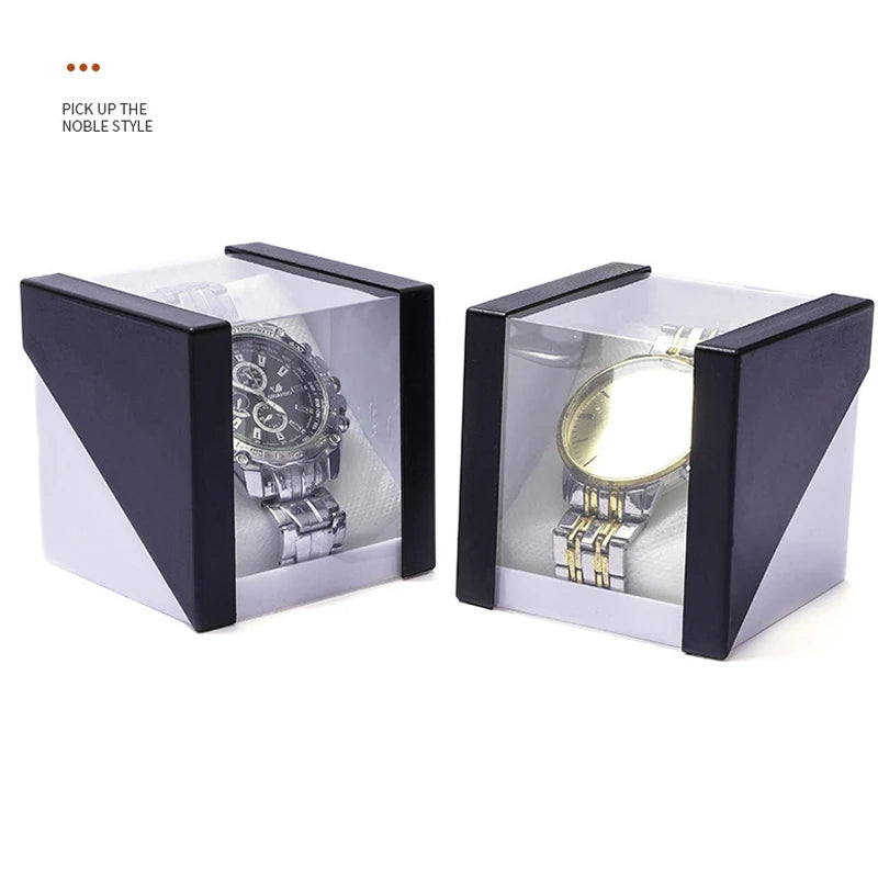 Black and White Transparent Acrylic Visual Watch Packaging Box Bracelet Display Rack Counter Storage Display Box