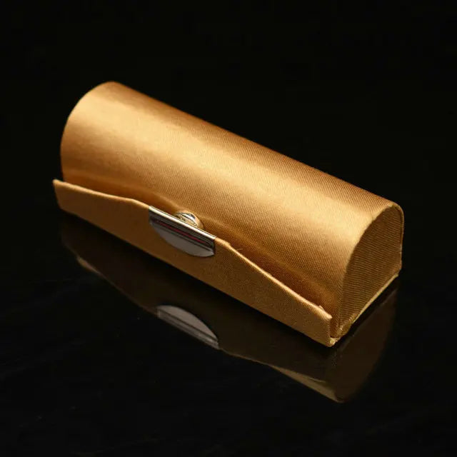 Lipstick Carry Case Classical Style Traditional Embroidery Container Jewelry Box Lipstick Storage Holder