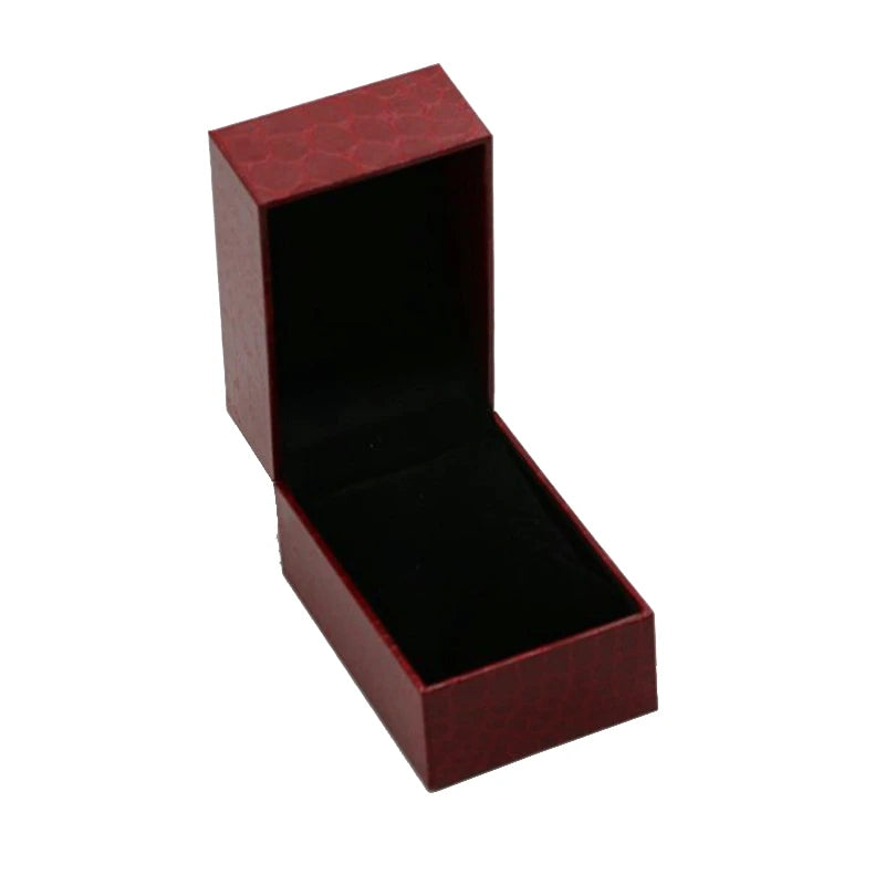 Jewelry Storage Box Crocodile Pattern Filled Leather Paper Flip Watch Packaging Gift Box Bracelet Collection Box