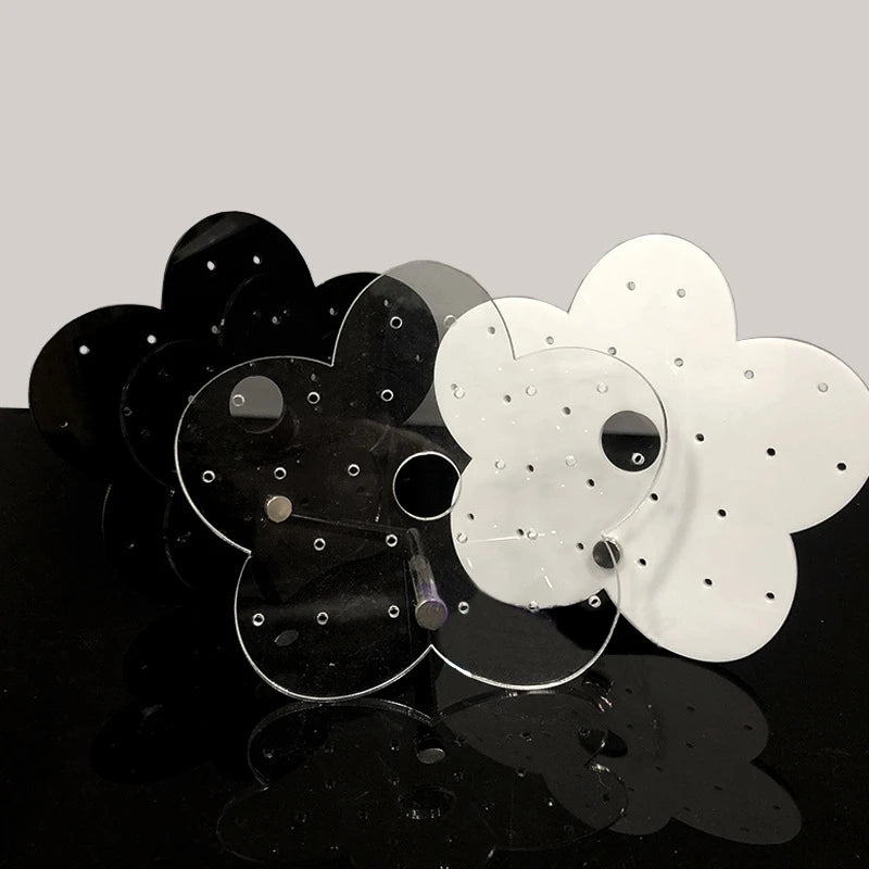 Creative Acrylic Earrings Display Board Jewelry Ear Jewelry Plexiglass Special-Shaped Belt Support Display Board