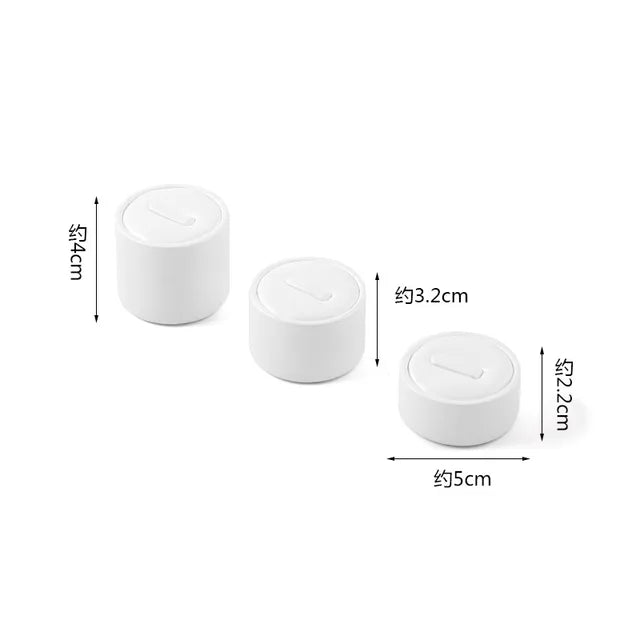 Pure WhiteJewelry Exhibitor Props Bracelet Earring Frame Wiredrawing Table Jewelry Tray Necklace Earring Ring Jewelry Display
