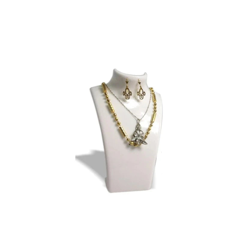 Necklace Display Stand Holder Pendant Earrings Shelf Acrylic Mannequin Jewellry Rack for Necklaces Black White Clear Available