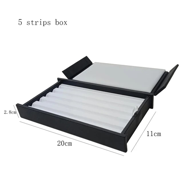 Wholesale Jewelry Gem Display Box Case Loose Diamond Storage Tool Coin Jar Show Tray Gem Pot Gemstone Organizer Holder Container