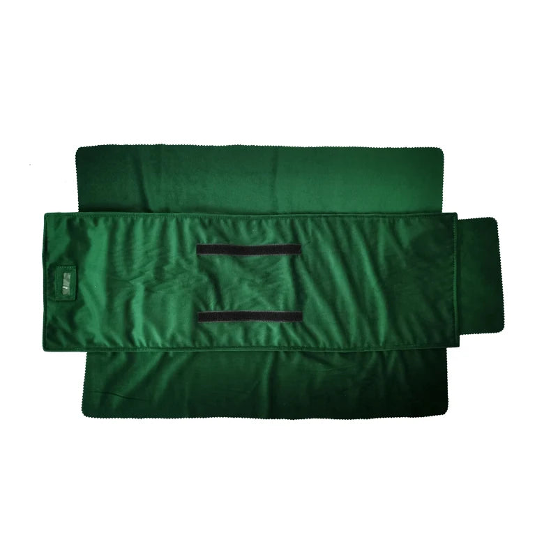 Dark Green Jewelry Velvet Bag Exhibitor Set Jewelry Storage Case Wrist Watch Necklace Display Holder Rings Pendants Packaging