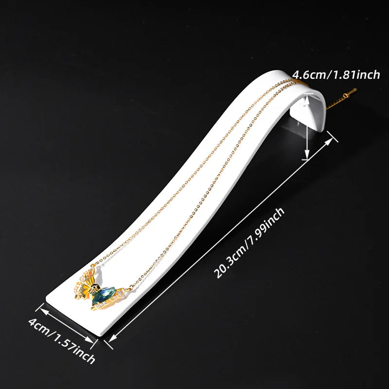 Acrylic Arch Necklace Bracelet Pendant Storage Rack Jewelry Display Rack
