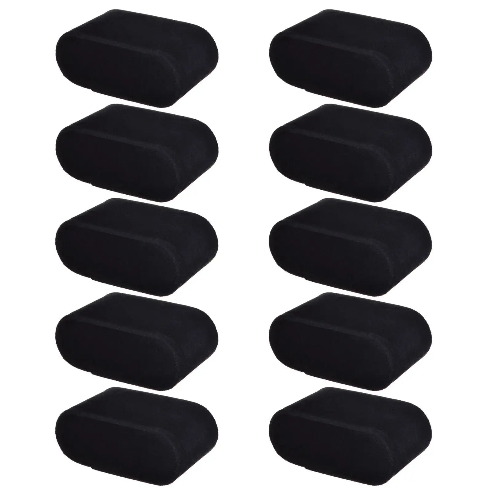 10PCS Wholesale Durable Portable Watch Pillows Display for Wristwatch Bracelet Display Pad Storage Box Velvet Stand Cushion