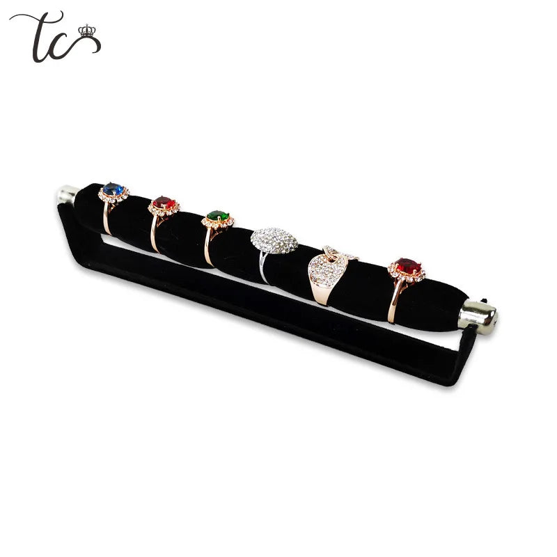 Rings Organizer Creative Ring Holder Jewelry Display Holder Ring Display Tools Jewelry Storage Supplies De Joyas Para Colgar
