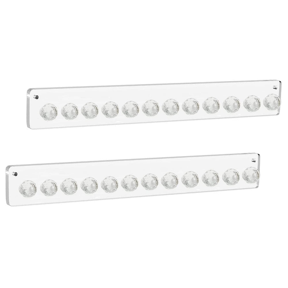 Arcylic Adhesive Paste Wall Hanging Storage Jewelry Hooks Home Display Organizer Earring Ring Necklace Hanger Holder Stand
