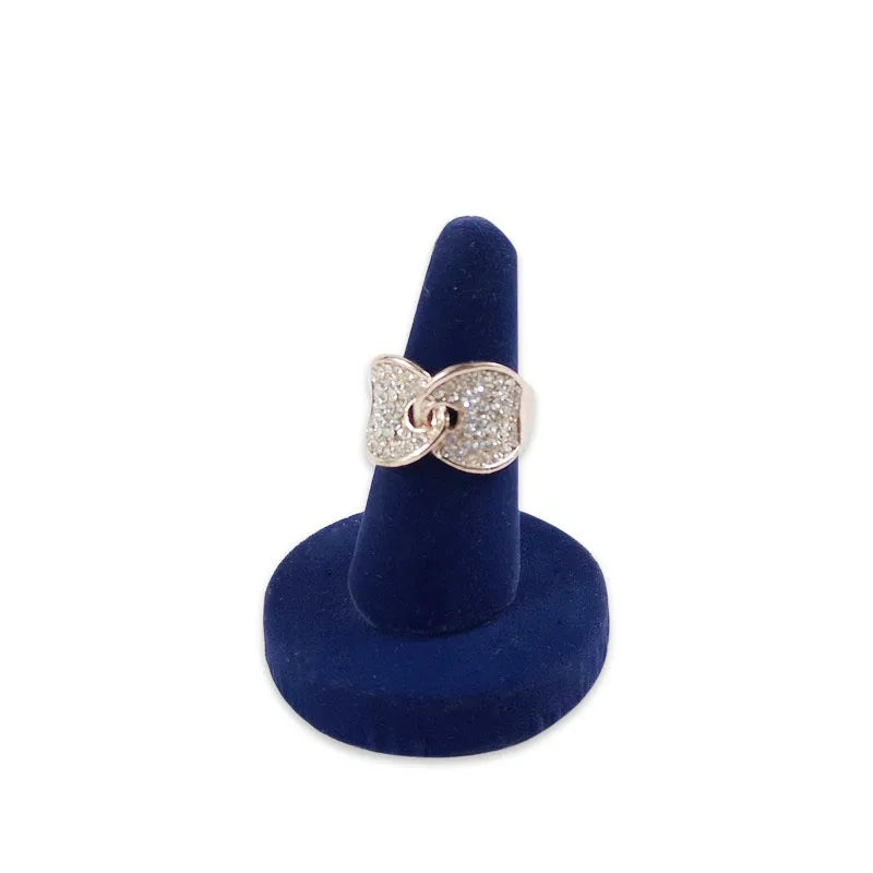 Elegant Jewelry Display Holder Velvet Pear Necklace Showcase Ring Earring  Jewelry Organizer Diamond Jewelry Counter Stand Tray