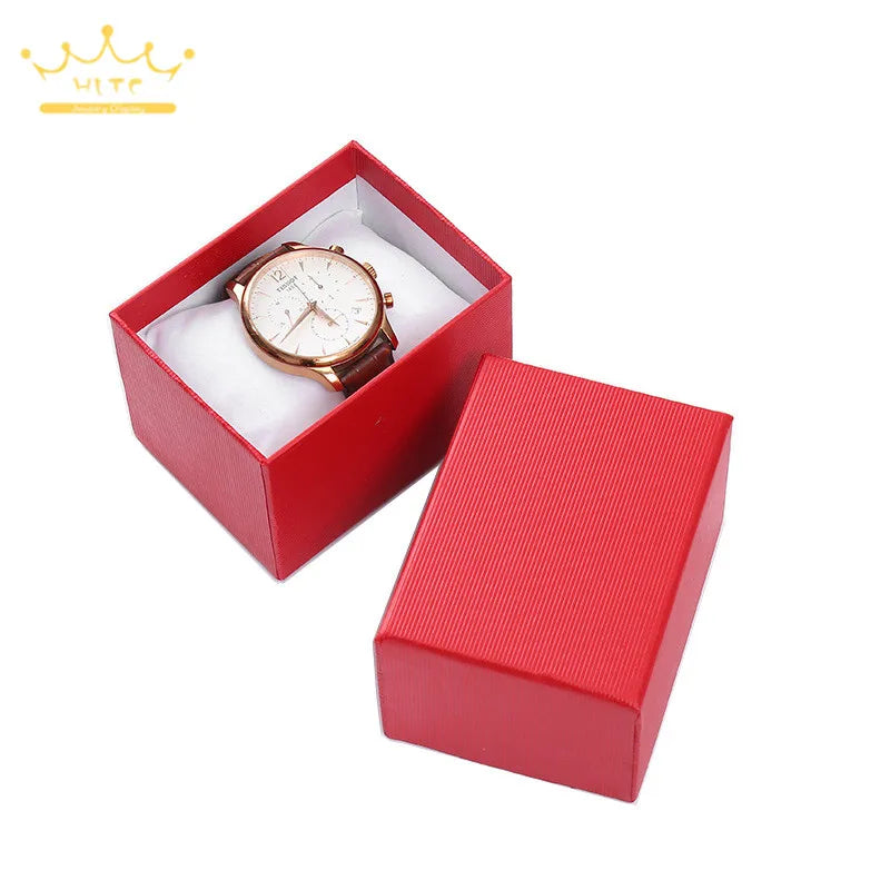 Watches Storage Box Jewelry Gift Wrap Packaging Boxes Bracelet Showcase Watch Box Jewellry Store Accessories 3 Colors