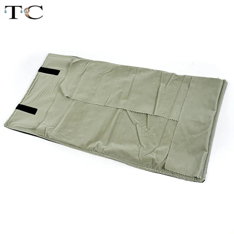 Portable Storage Bag Jewelry Holder Pendant Pouch Organizer Bag Jewelry Display Bags Black PU