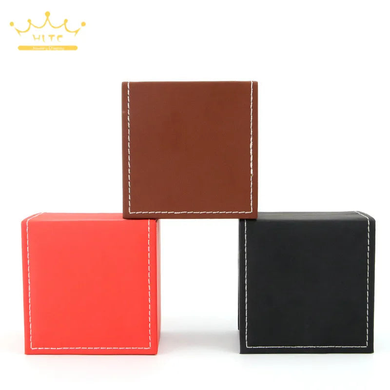 Watches Gift Box Leather Watch Box with Pillow Bracelet Container Jewelry Packaging Box Present Box Jewelry Holder