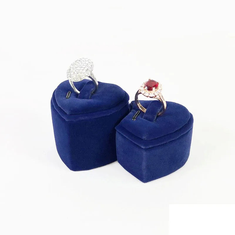 Elegant Jewelry Display Holder Velvet Pear Necklace Showcase Ring Earring  Jewelry Organizer Diamond Jewelry Counter Stand Tray