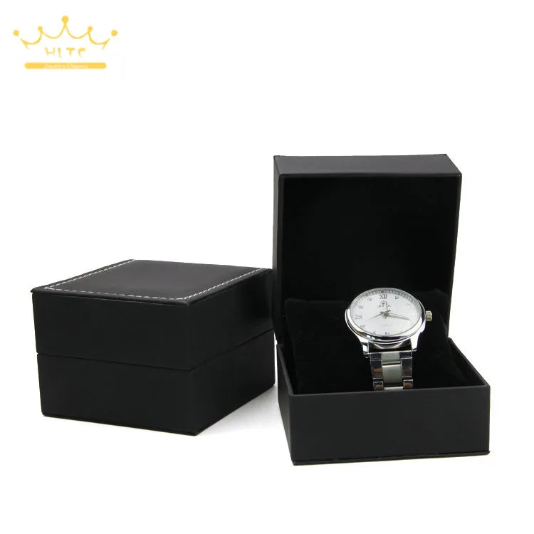 Watches Gift Box Leather Watch Box with Pillow Bracelet Container Jewelry Packaging Box Present Box Jewelry Holder