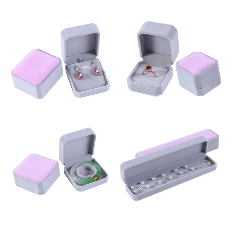 1pcs Jewelry Packaging Necklace Packaging Organizer Ring Box Bulk Gift Box Earring Holder Gift Box Necklace Organizer