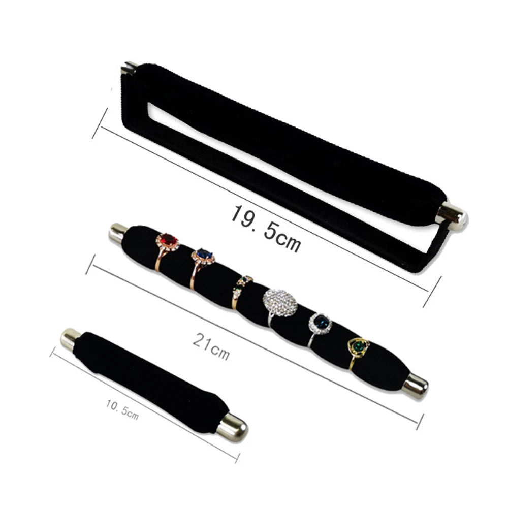 Rings Organizer Creative Ring Holder Jewelry Display Holder Ring Display Tools Jewelry Storage Supplies De Joyas Para Colgar