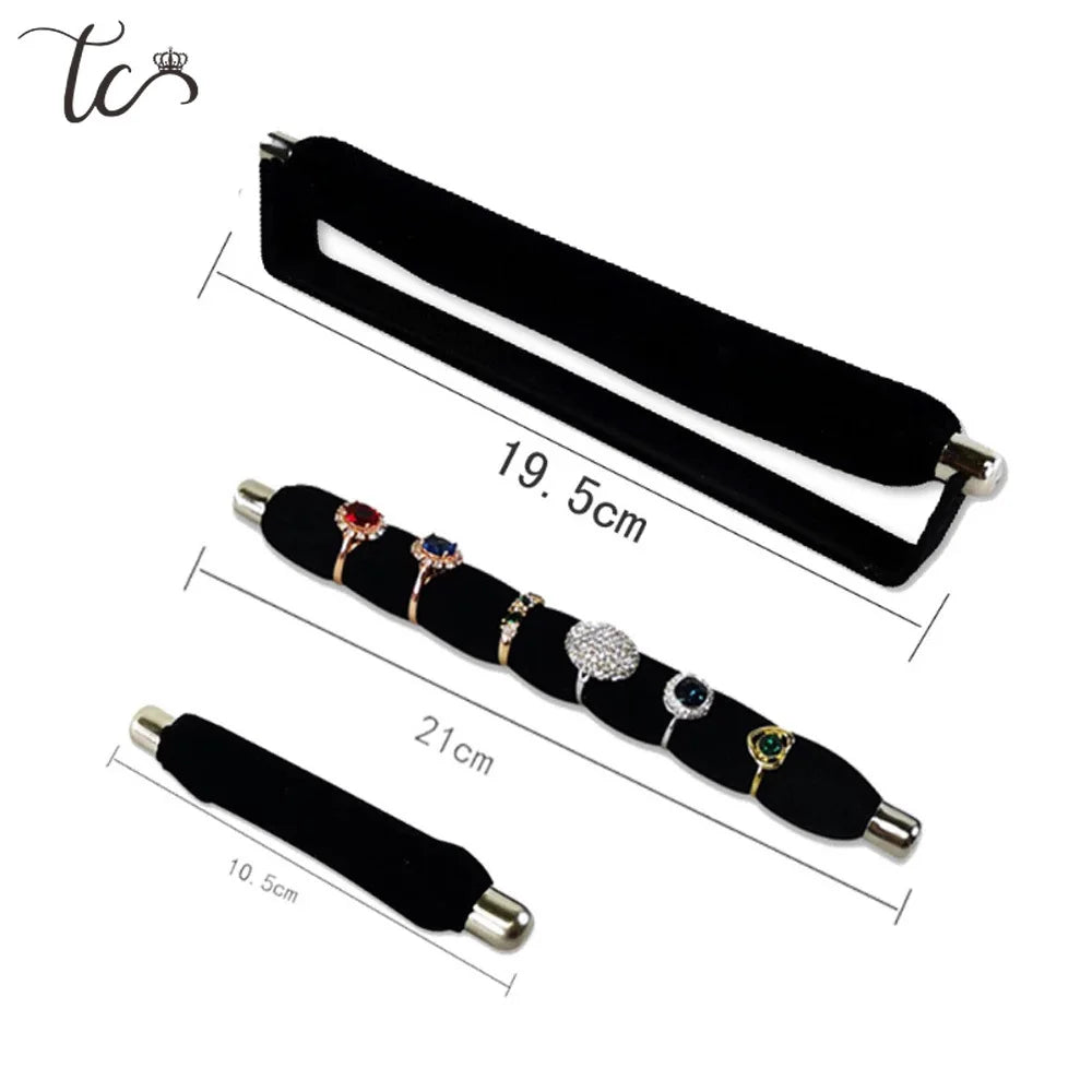Rings Organizer Creative Ring Holder Jewelry Display Holder Ring Display Tools Jewelry Storage Supplies De Joyas Para Colgar