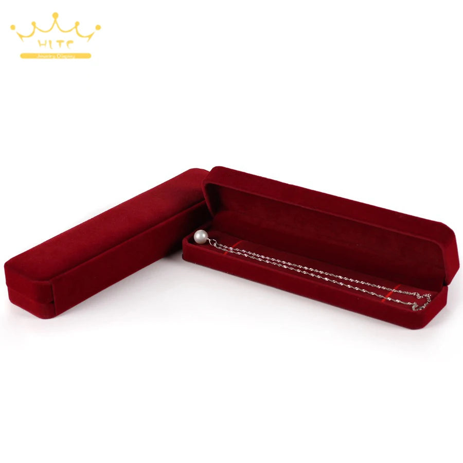 Rings Earrings Jewelry Display Packaging Box Gifts Velvet Jewelry Set Box Bracelets Necklaces Wedding Box for Women