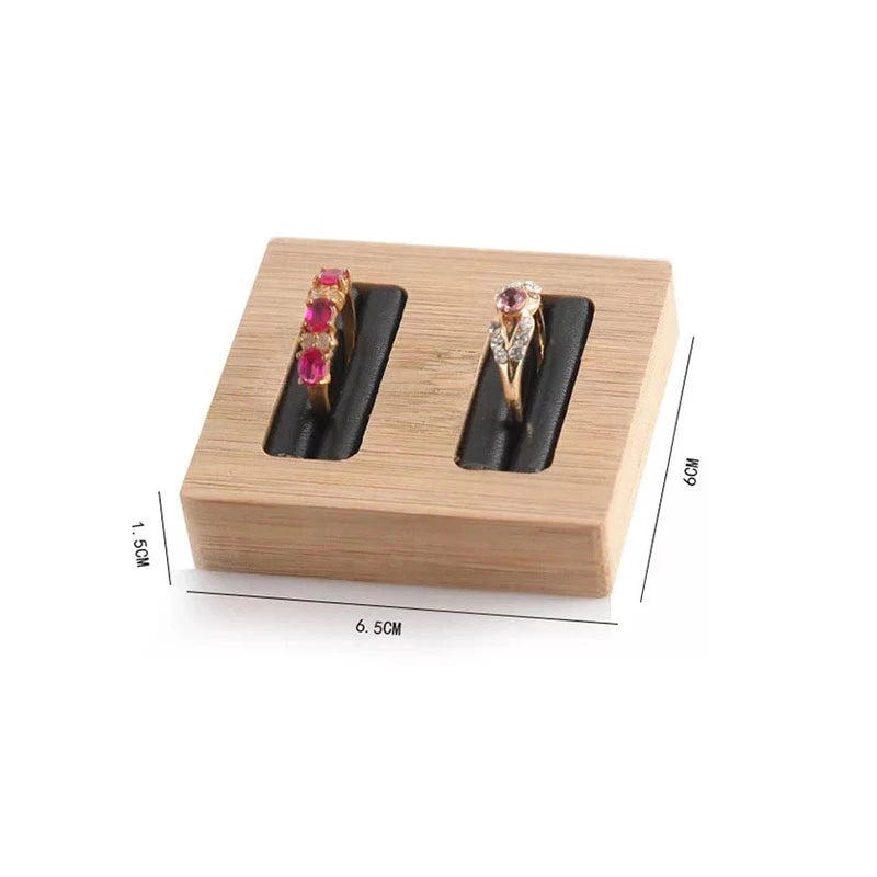 Ring Earring Display Tray Jewelry Organizer 2/5/10/15 Solts Ring Plate Personal Jewelry Storage Board Multiple Sizes Available