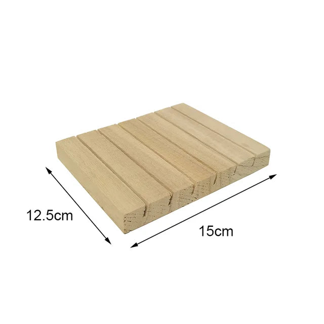 Jewellery Making Supplies Earring Organizer Ring Display Stand Jewelry Wood Earring Hoder Jewellery Packaging Case Exhibitors