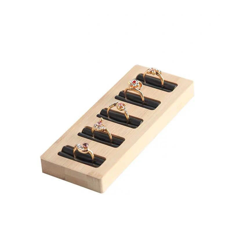 Ring Earring Display Tray Jewelry Organizer 2/5/10/15 Solts Ring Plate Personal Jewelry Storage Board Multiple Sizes Available