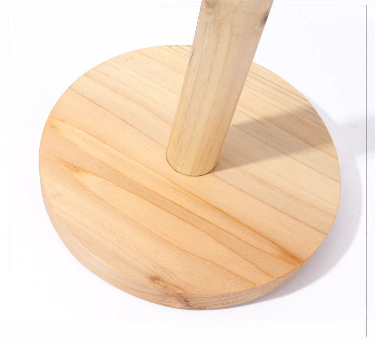 Wood Necklace Display Jewelry Display Pendant Stand Exhibition Necklace Earrings Bracelet Storage Holder Necklace Rack Showcase