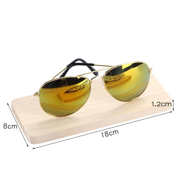 1Pcs Multilayer Wood Glasses Display Stand Anime Jewelry and Doll Sunglasses Show Fram for Shop Counter