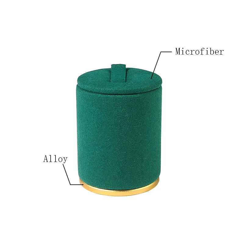 Rings Earring Necklace Display Stand Cylindrical Jewelry Storage Rack Necklace Organizer Jewelry Store Counter Display Props