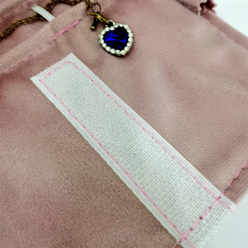 New Jewelry Roll Pack Pearl Necklace Bracelet Storage Display Bag Portable Travel Storage Display Roll Pack