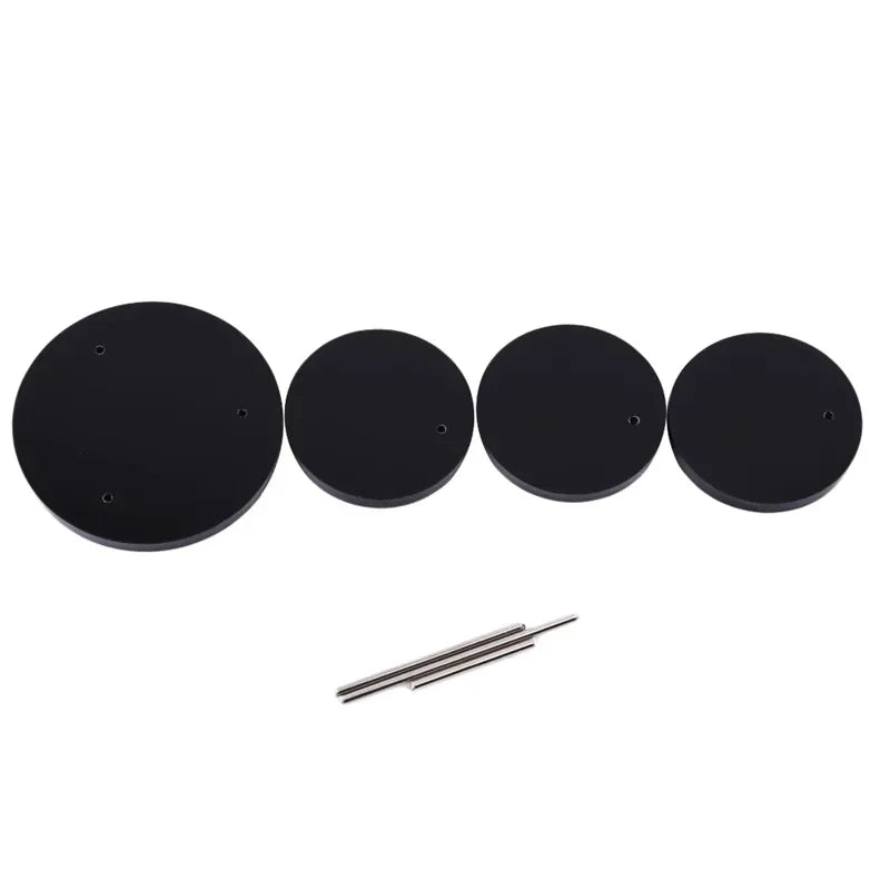 Removable Three-Layer Circular Jewelry Rotating Display Stand Rings Earrings Brooch Organizer Rack Small Ornament Display Table
