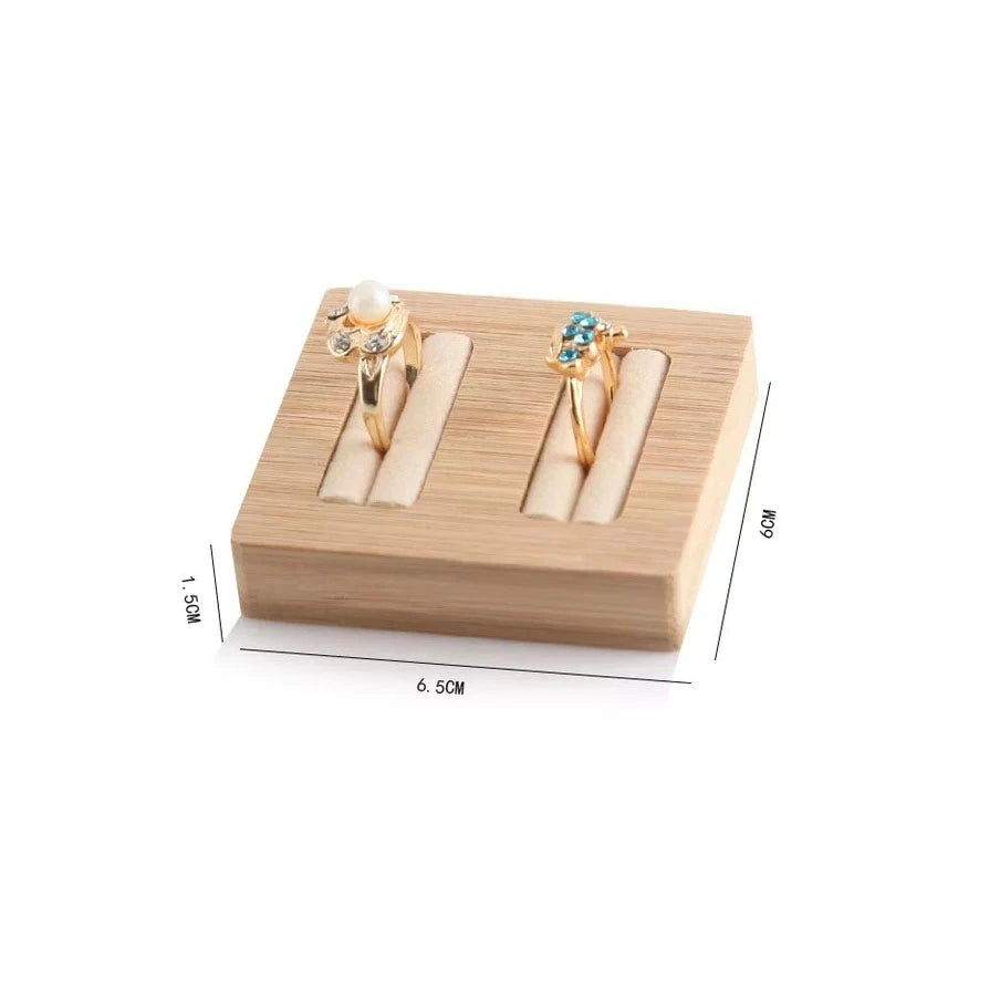 Ring Earring Display Tray Jewelry Organizer 2/5/10/15 Solts Ring Plate Personal Jewelry Storage Board Multiple Sizes Available