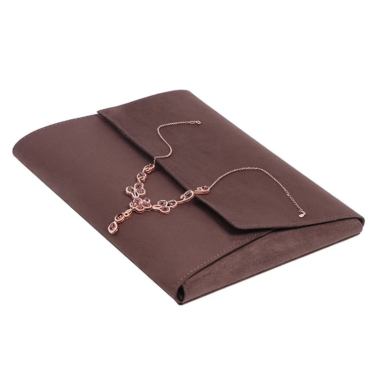 High Quality Set Jewelry Storage Bag Exhibitor Pearl Necklace Earring Ring Organizer Pouch Jewelry Exhibition Packaging Supplies