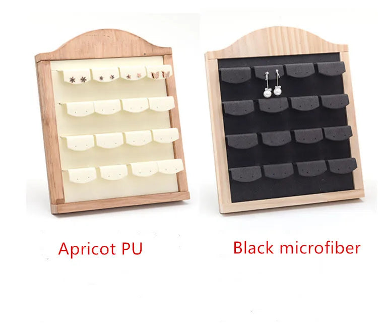 Solid Wood Earrings Display Rack Earrings Studs Earrings Storage Rack Jewelry Window Display Rack Jewelry Display Rack