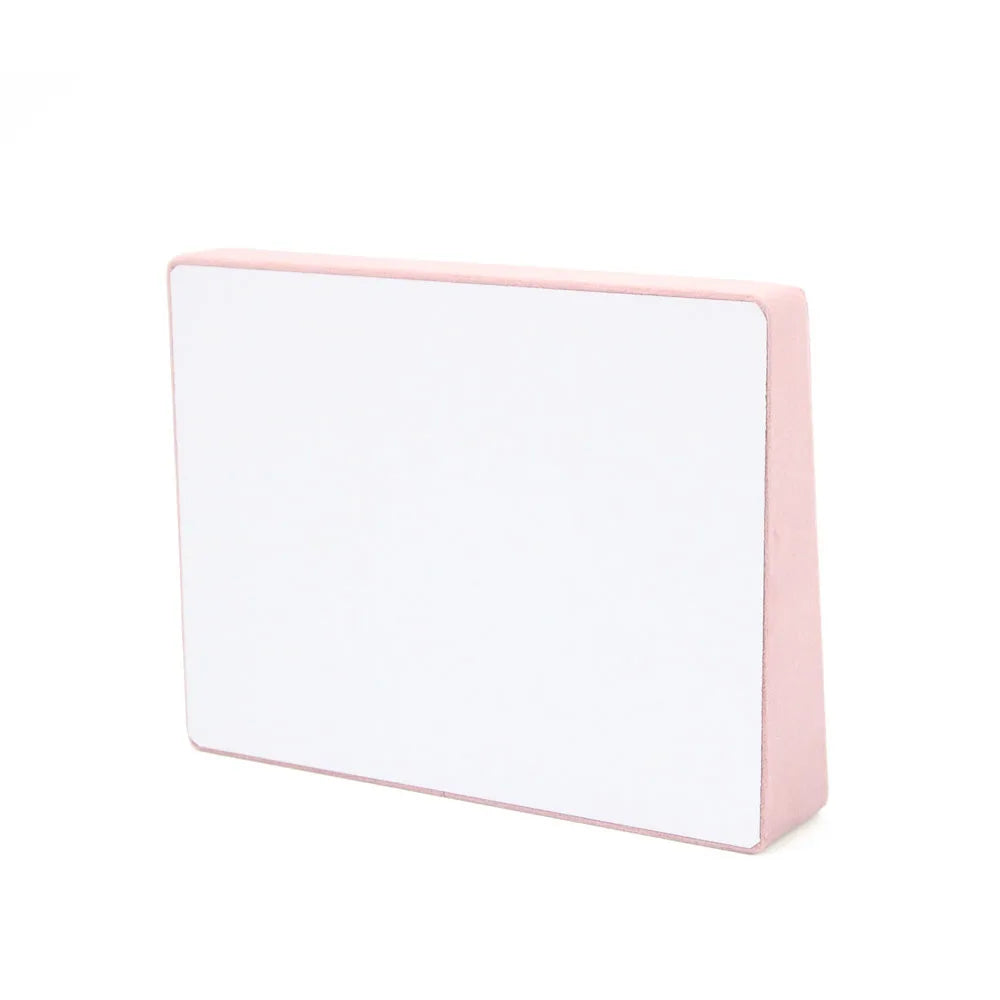 Ring Display Organizer Pink Velvet Ring Showcase Tray Set Jewelry Props Ring Clamping Stand Exhibitors for Jewelry
